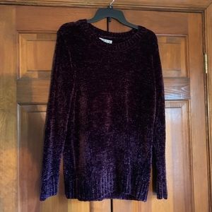 Dark purple sweater
